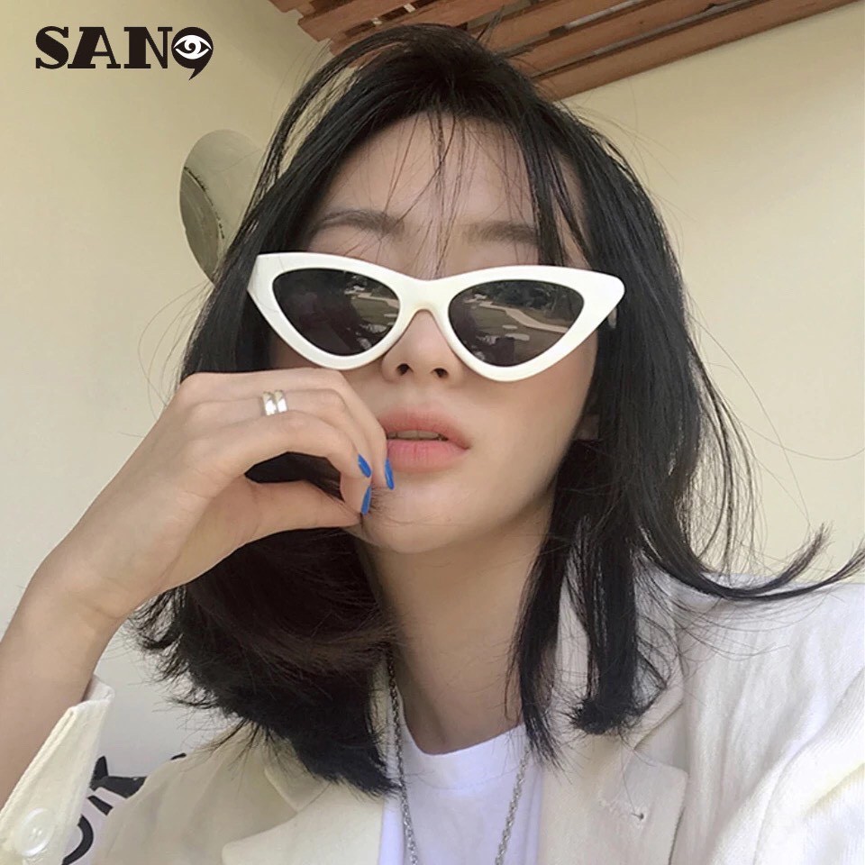 Kính mát nữ mắt mèo Hottrend cute chống tia UV phong cách Hàn Quốc đẹp giá rẻ ABICA 201