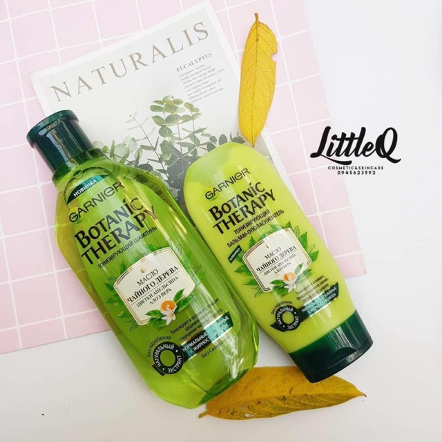 GỘI XẢ GARNIER TÓC DẦU BOTANIC THERAPY TEA TREE DÀNH RIÊNG CHO DA DẦU | BigBuy360 - bigbuy360.vn