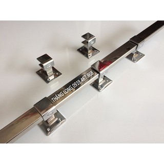 Cốc đỡ Thanh Inox - cốc đỡ tay bi cài - dùng cho shop thời trang