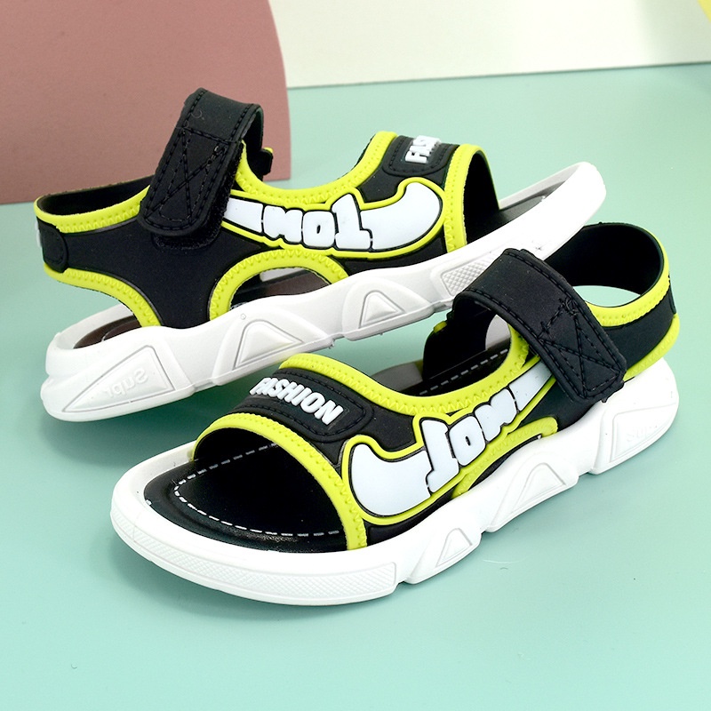 Giày Sandal Đế Mềm Thời Trang Mùa Hè Hàn Quốc Cho Bé Trai 2-8 Tuổi