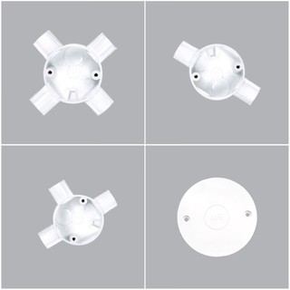 Hộp nối chia ngả ống luồn dây phi 16 , phi 20 , phi 25( có nắp đậy))