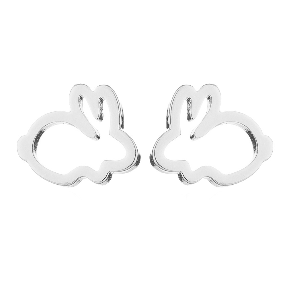 Hoa Tai Hình Tai Thỏ Đáng Yêu Cho Nữ