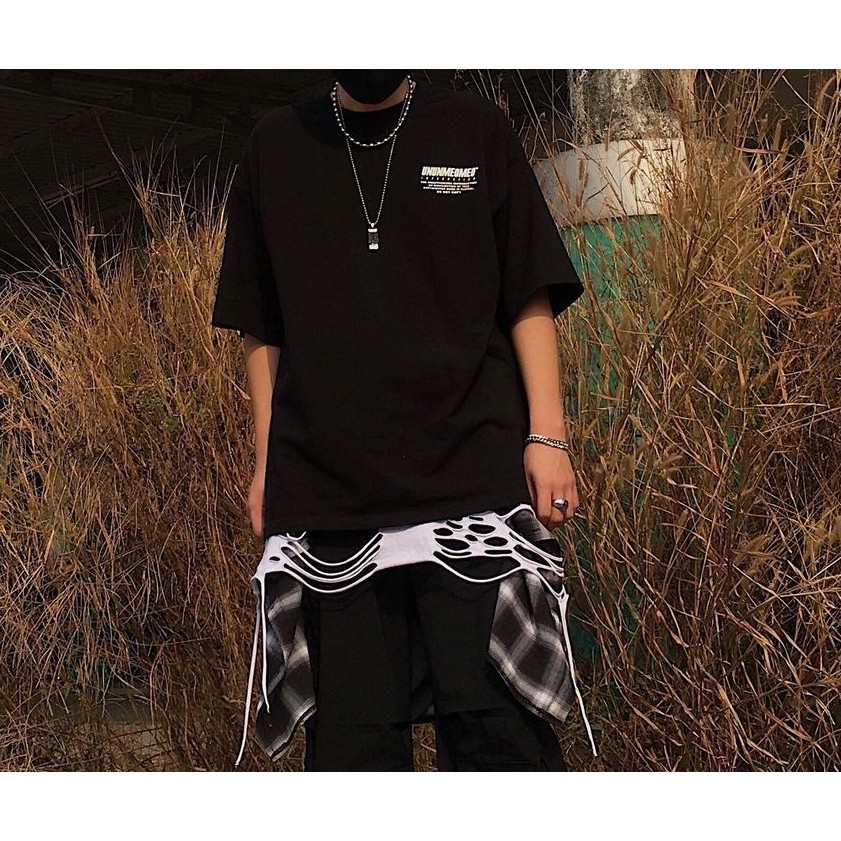 Áo Thun Nam Nữ From Rộng Tay Lỡ - Ủn Ủn Meo Meo® Chất Liệu Vải Thun Cotton 100% - 2 Màu Trắng / Đen In Họa Tiết Hoa Đào | BigBuy360 - bigbuy360.vn