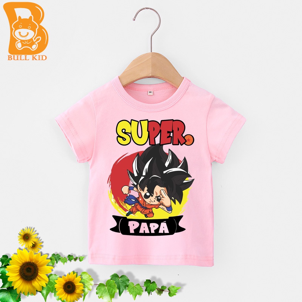 (5-65kg) áo thun bé trai, bé gái chất liệu 100% cotton mềm mịn thoàng mát supper papa  (MẪU MỚI)