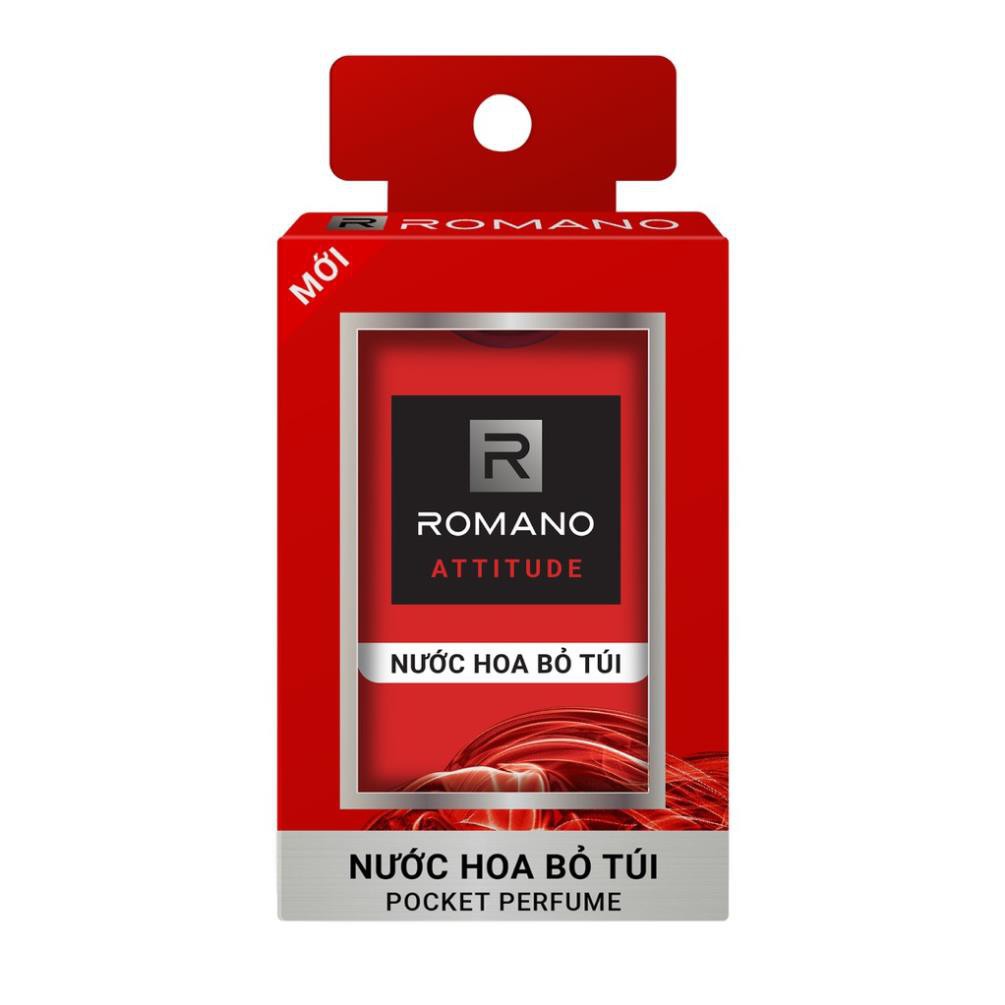[Romano] Nước Hoa Bỏ Túi Romano Nhanh Chóng Tiện Dụng 18Ml | Thế Giới Skin Care