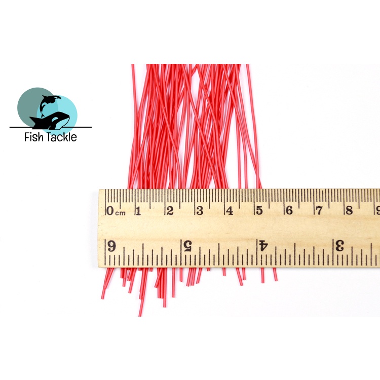 Cuộn Chỉ Hình Oval Bằng Cao Su Co Giãn Dùng Trong Câu Cá