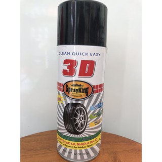 Sprayking 3d- phục hồi nhựa nhám, vỏ xe