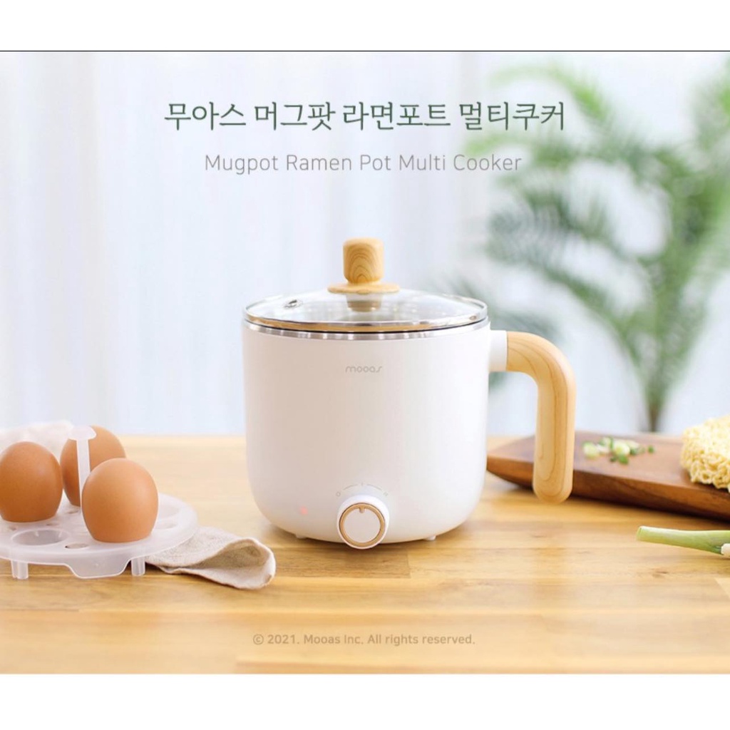 Ca Nấu Mì Mini Mooas 0.8L Hàn Quốc