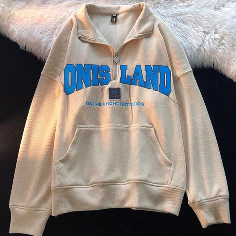 Áo Nỉ Polo Dáng Rộng Onis Nam Nữu Unisex Cổ Bẻ Form To Uzzlang Nhiều Màu Hot Trend(Hàng Sẵn)