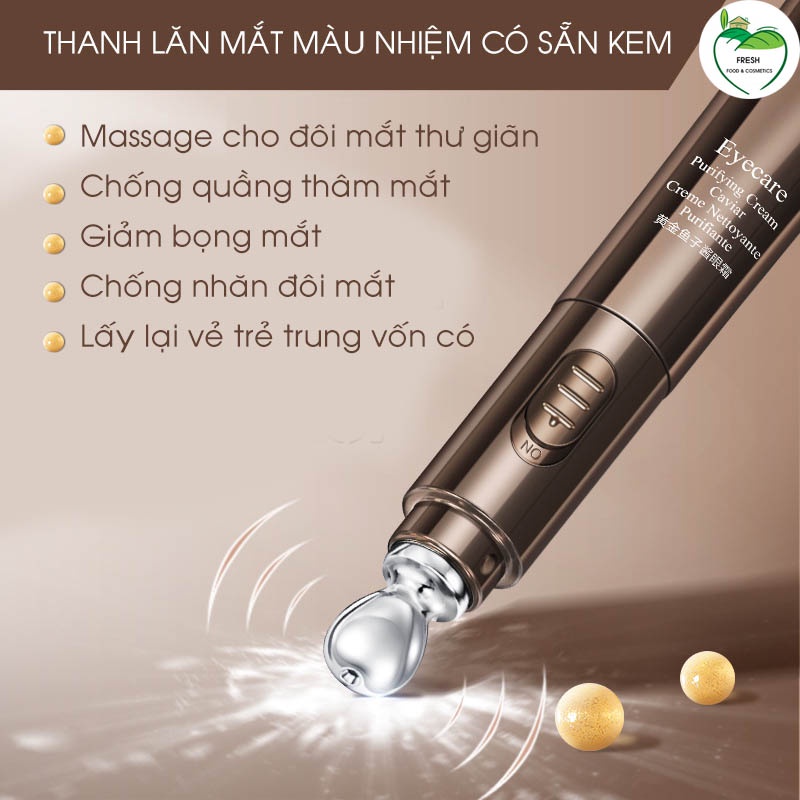 Kem dưỡng mắt JOMTAM giảm quầng thâm bọng mắt, thanh lăn massage mắt làm căng mịn giảm nếp nhăn - SUN STORE