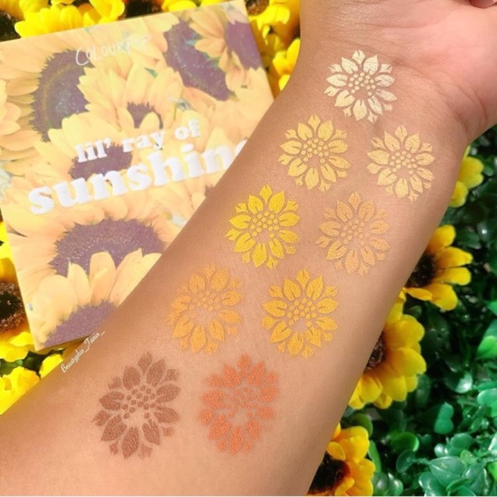 Bảng mắt Colourpop Lil's Ray Of Sunshine Pressed Powder Eye Palette - Lil's Ray Of Sunshine
