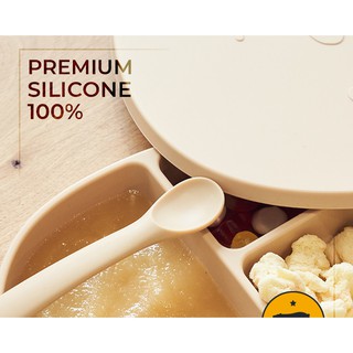 Thìa Ăn Dặm Silicon Cao Cấp Poled's