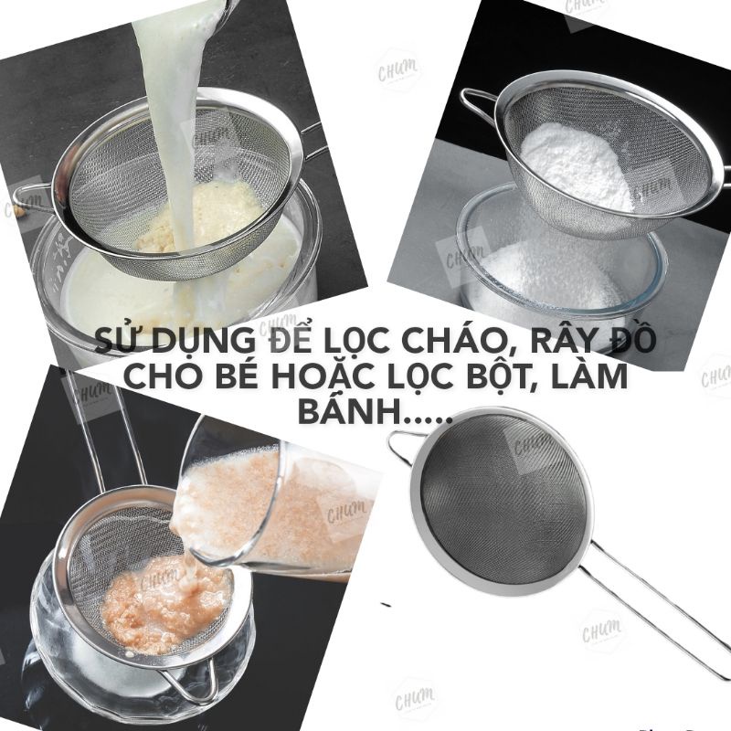 Rây lọc cháo , rây bột siêu mịn cho bé ăn dặm xA2