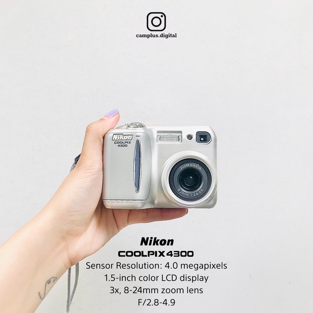 [Mã 44ELSALE2 giảm 7% đơn 300K] Máy ảnh kỹ thuật số NIKON COOLPIX 4300