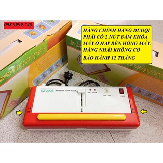 [TẶNG KÈM TÚI HÚT] MÁY HÚT CHÂN KHÔNG DUOQI DZ300B- BẢO HÀNH 12 THÁNG