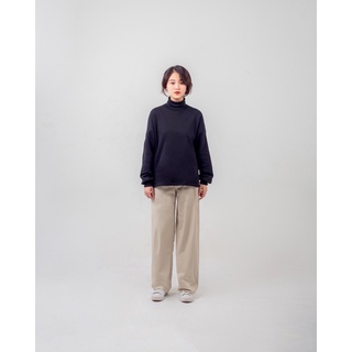 Quần Ống Rộng Kaki (Wide-leg Khaki Pants)