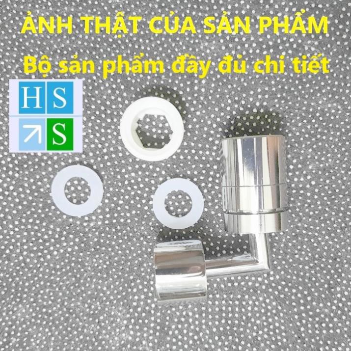 ĐẦU NỐI TĂNG ÁP VÒI NƯỚC bồn rửa chén bát bồn lavabo rửa mặt (Xoay 720 độ) thiết kế thông minh với 2 chế độ nước chảy