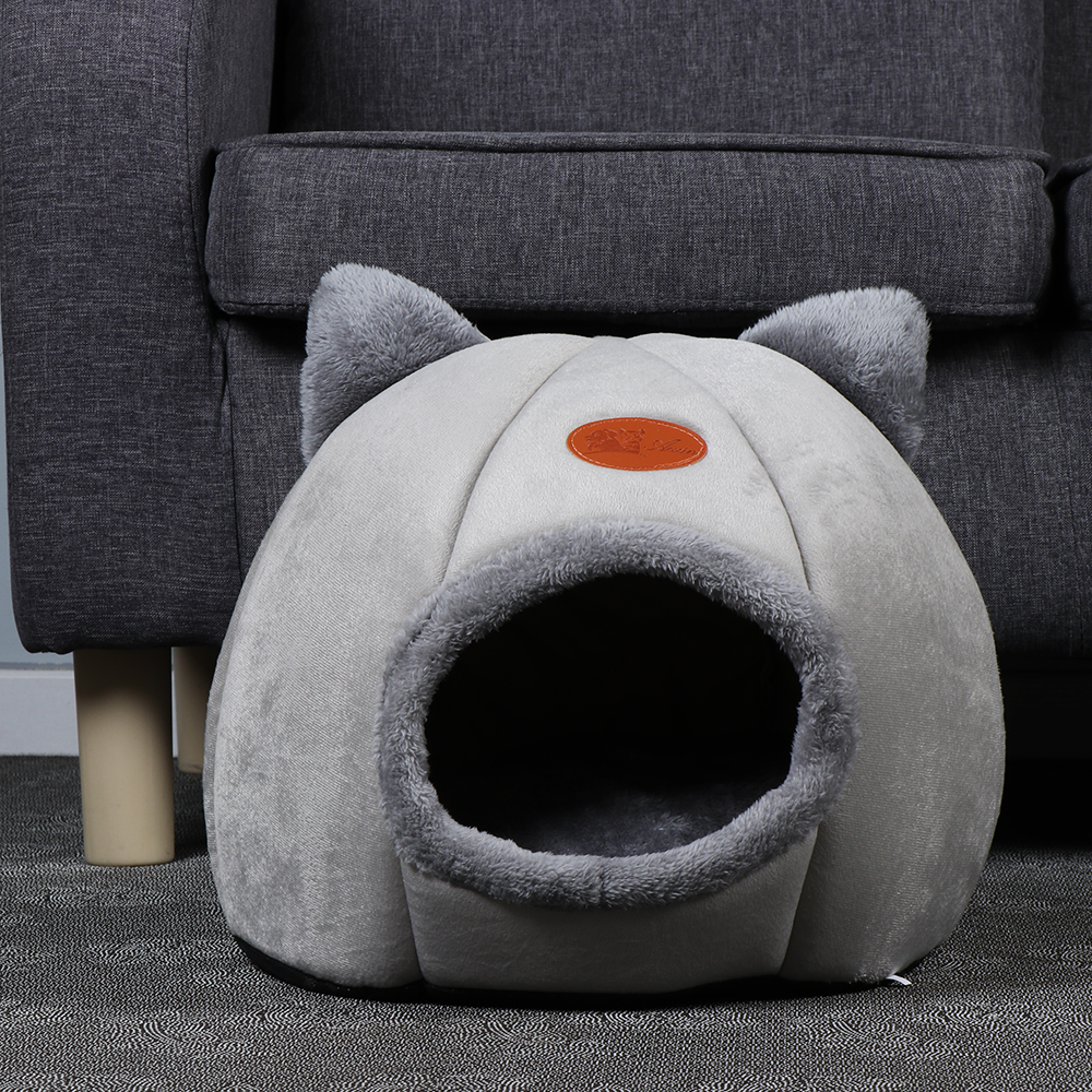 Giường Ngủ Mềm Mại Giữ Ấm Mùa Đông Thoải Mái Cho Thú Cưng