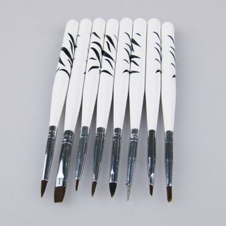 Bộ cọ vẽ móng tay (8 cây)