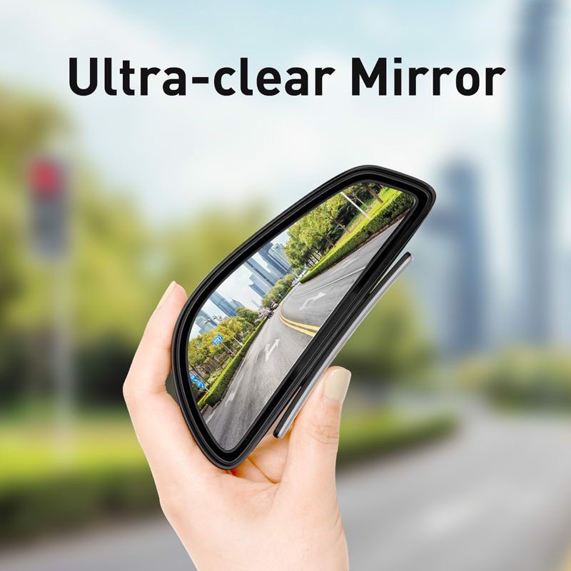 Bộ kính chiếu hậu phụ giúp mở rộng góc nhìn cho xe hơi Baseus Large View Reversing Auxiliary Mirror