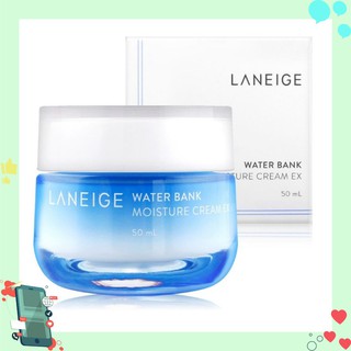 Kem dưỡng ẩm dành cho da dầu và da hỗn hợp Laneige Water Bank Hydro Cream EX 50ml chuẩn auth