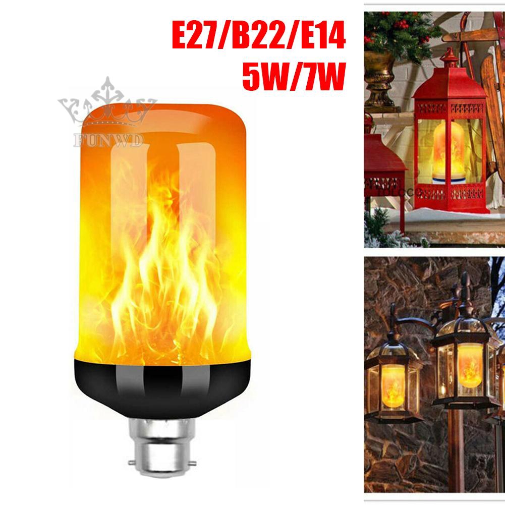 Đèn Led 90 Bóng 5w / 7w Hiệu Ứng Ngọn Lửa Trang Trí