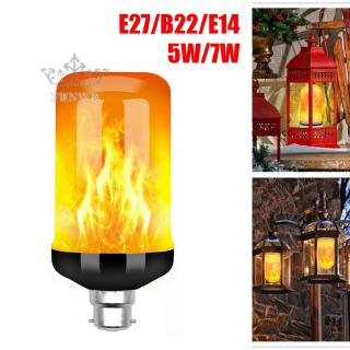 Đèn Led 90 Bóng 5w / 7w Hiệu Ứng Ngọn Lửa Trang Trí