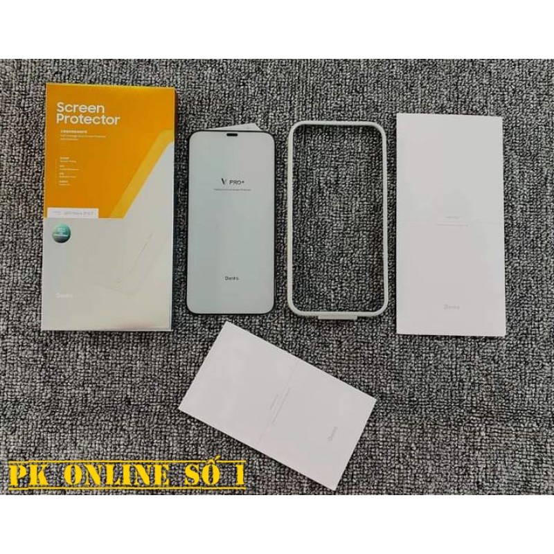 Kính cường lực chống vân tay Benk cho Ip Có Khung Dán