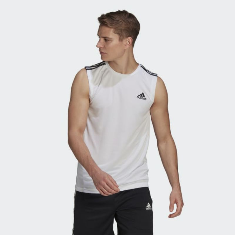ÁO TANK TOP THỂ THAO 3 SỌC AEROREADY DESIGNED TO MOVE GM2158
