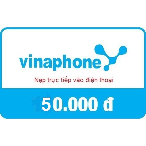 Thẻ nạp điện thoại Vinaphone 50.000 đ