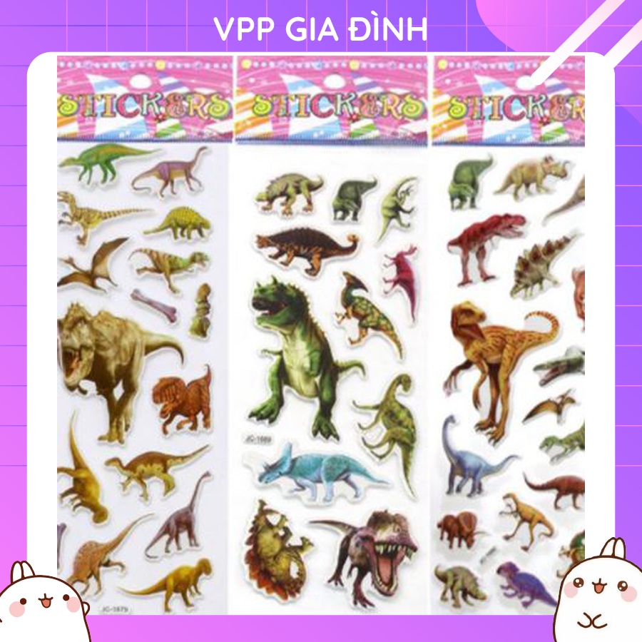 Nhãn Dán Sticker Trang Trí Hoạt Hình (Giao Ngẫu Nhiên)