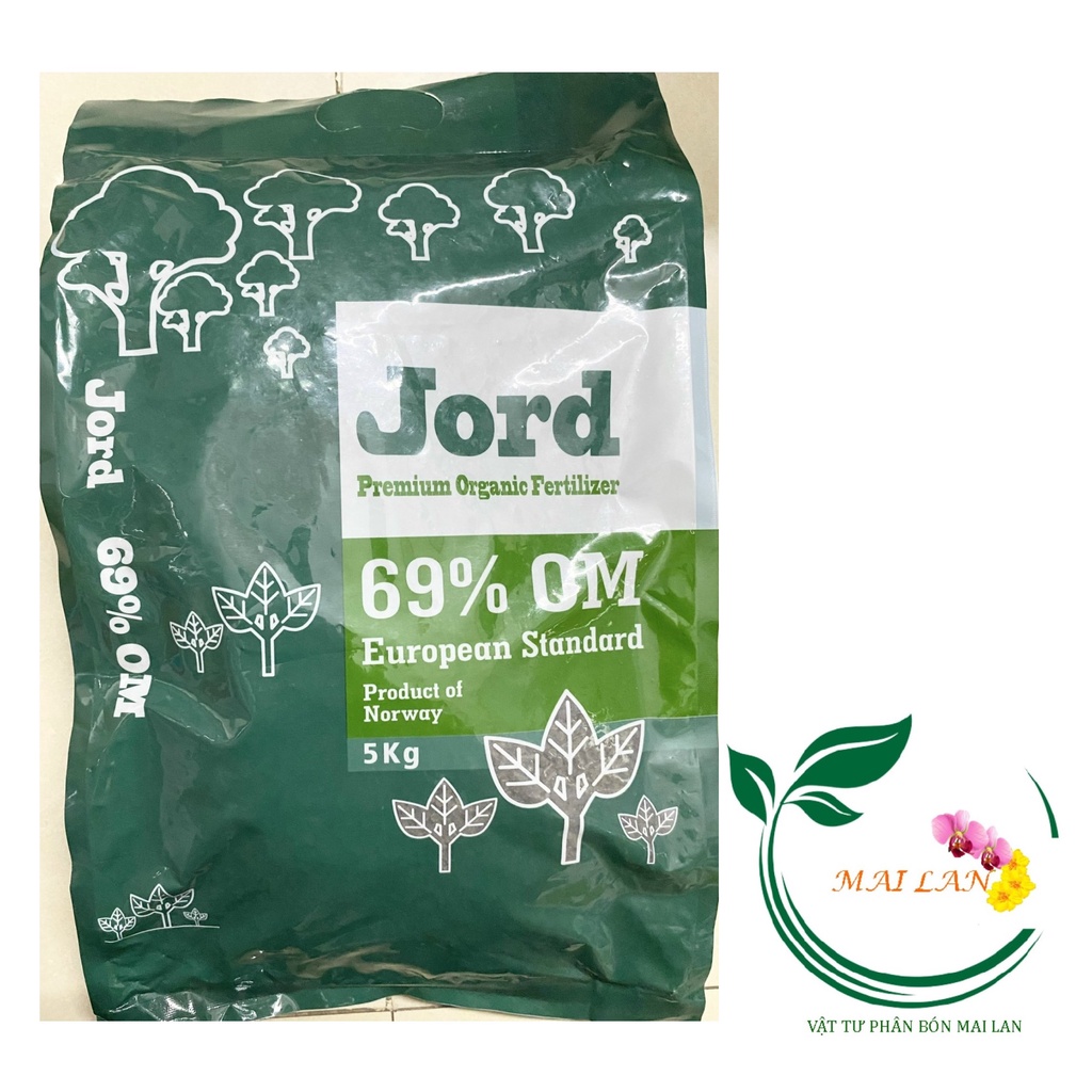Phân Bón Jord Savia Organic Fertilizer - Phân Cá không mùi NaUy - #252A# 5kg
