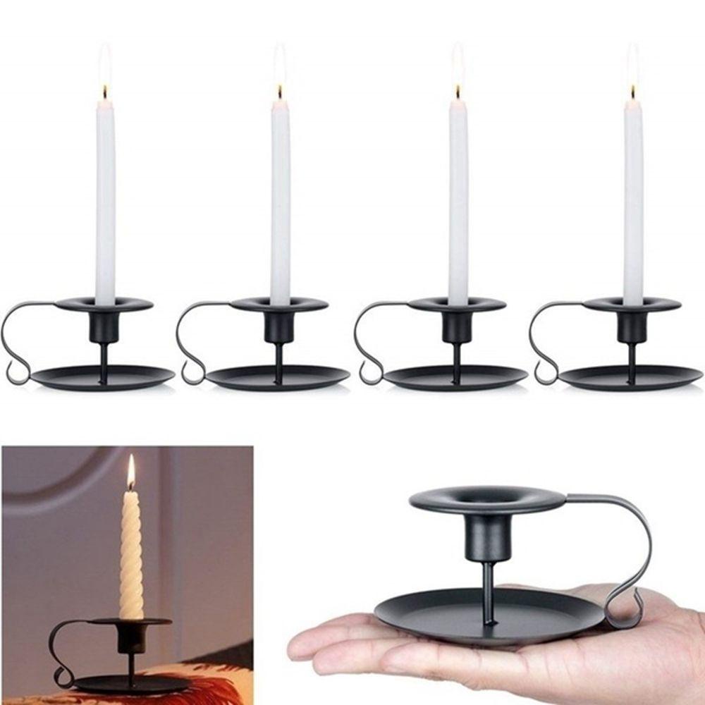 Giá Đỡ Đèn Cầy Bằng Sắt Dùng Trang Trí Tiệc Cưới / Giáng Sinh / Halloween
