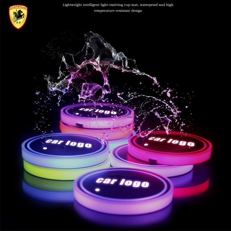 Miếng lót ly tích hợp đèn Led cho Mercedes-Benz