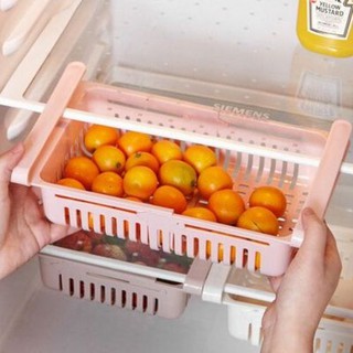 [Xả Kho] Khay Phụ Tủ Lạnh Đa Năng, Khay Rổ Giá Đựng Thực Phẩm Tháo Rời Linh Hoạt, Tiết Kiệm Diện Tích