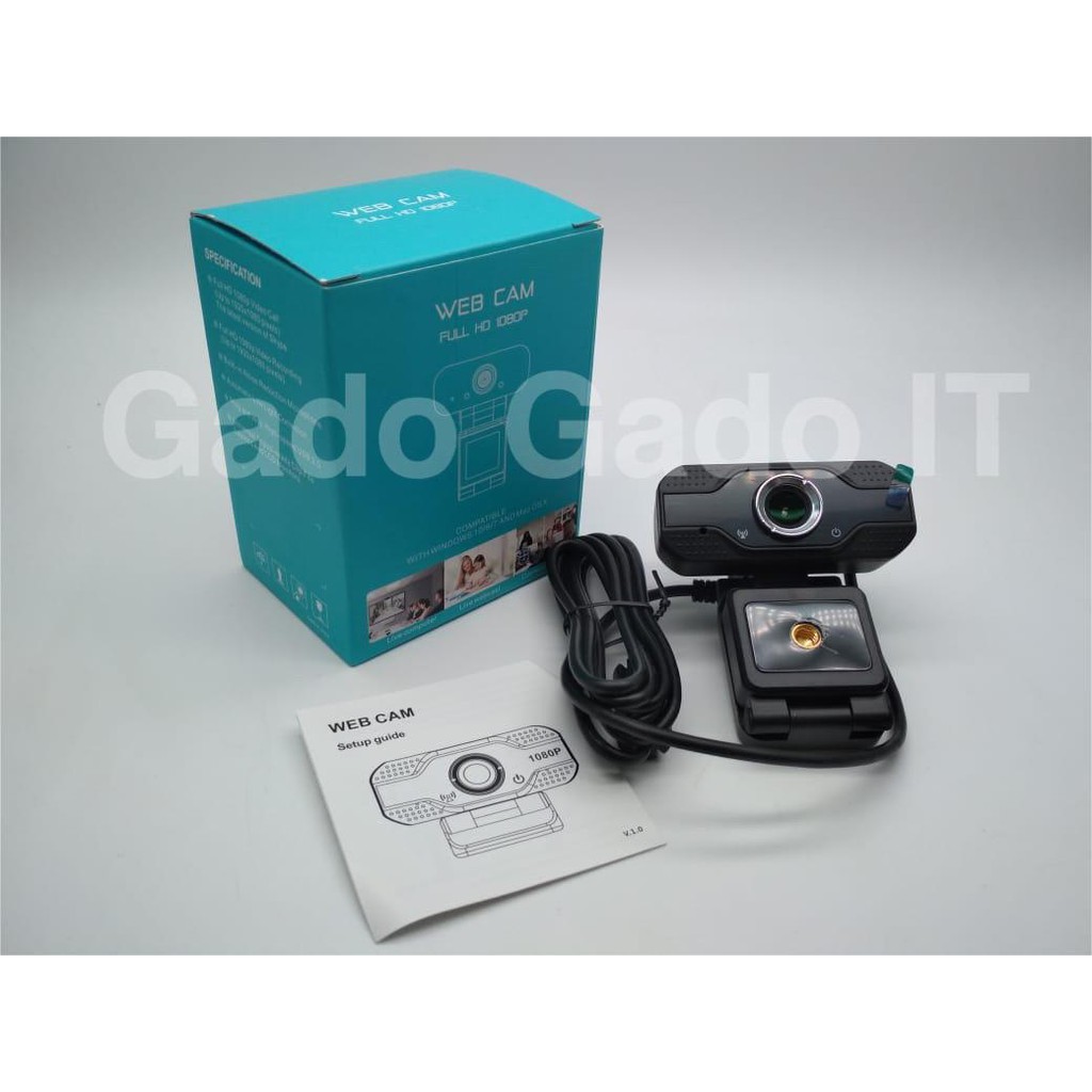 Webcam Full Hd 1080p Kèm Mic Cho Laptop & Pc