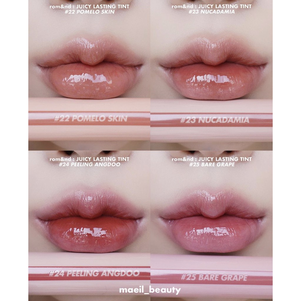 BST Son ROMAND zero velvet tint mới [màu 22-&gt;25]