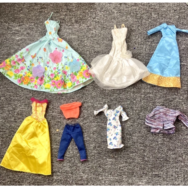 QAA8-ĐẦM CHO BÚP BÊ BARBIE