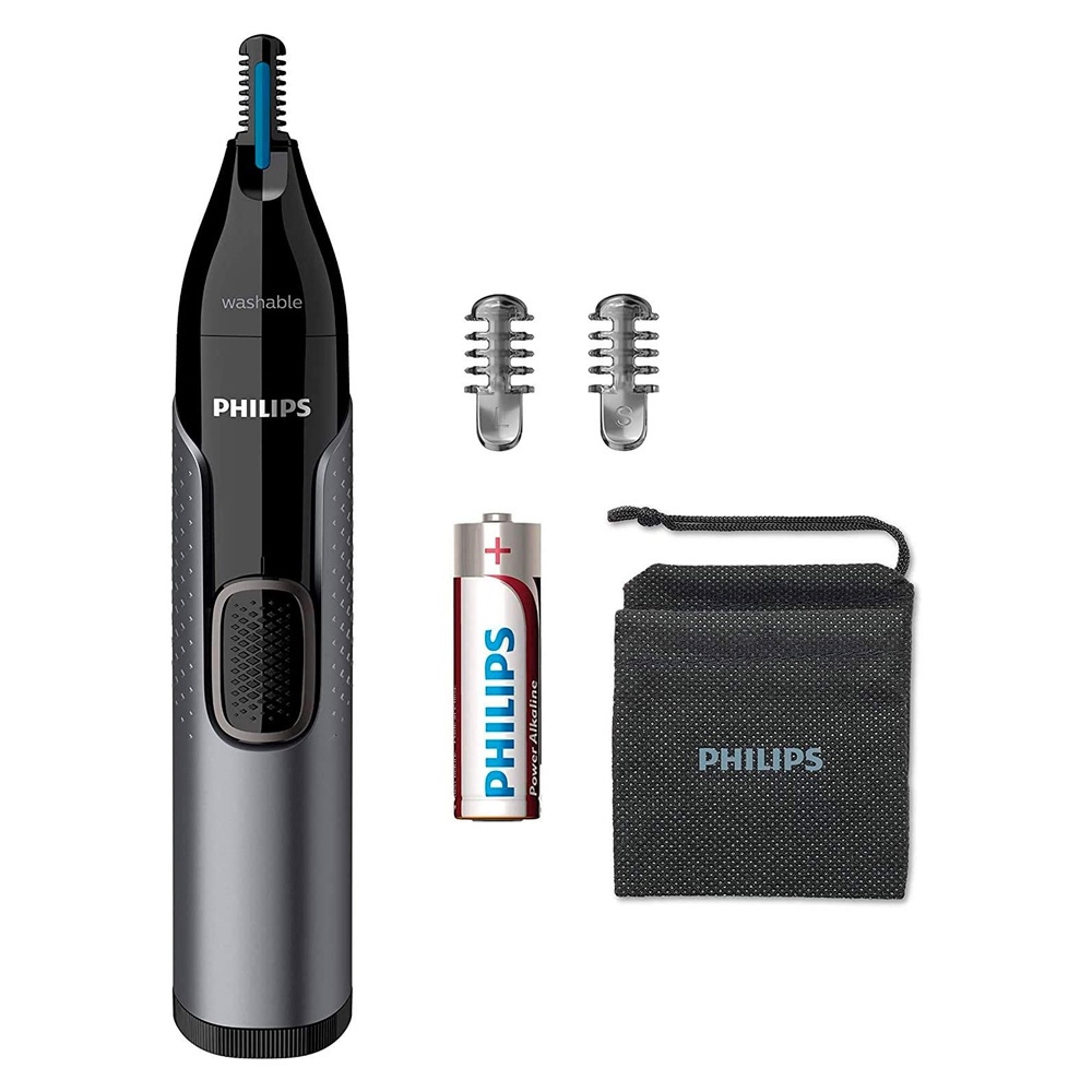 Máy tỉa lông mũi, tai và lông mày Philips NT3650/16, bảo hành chính hãng