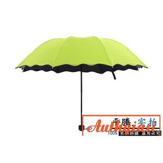 Ô dù che nắng che mưa gọn nhẹ loại mỏng nổi bông hoa khi gặp nước