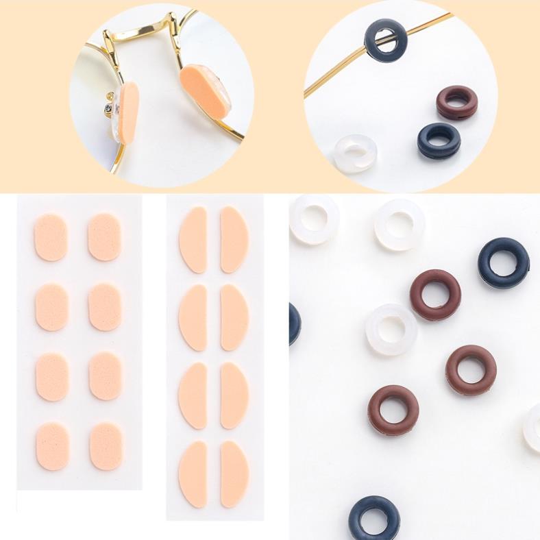 Set 12 Cặp Đệm Mũi Chống Trượt Cho Mắt Kính