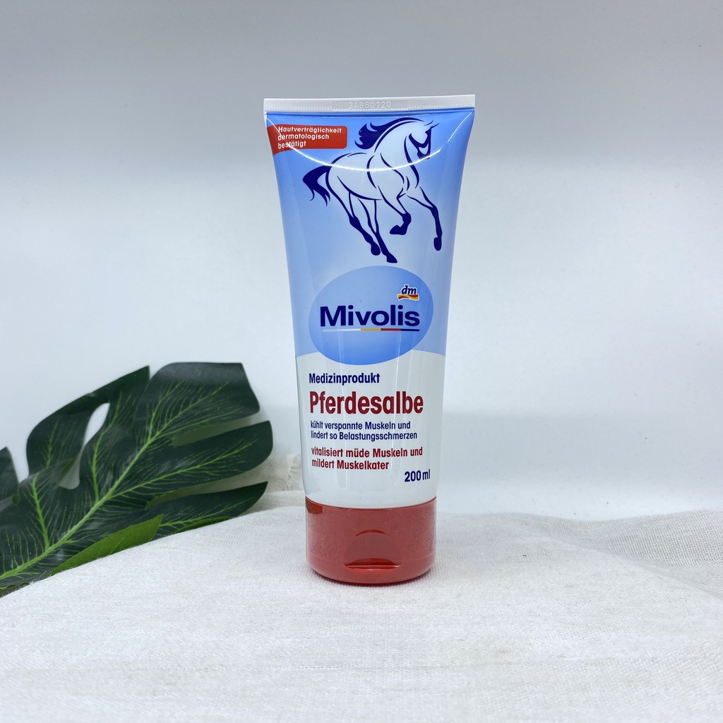 Cao ngựa Mivolis 200ml xoa bóp giảm đau xương khớp hiệu quả