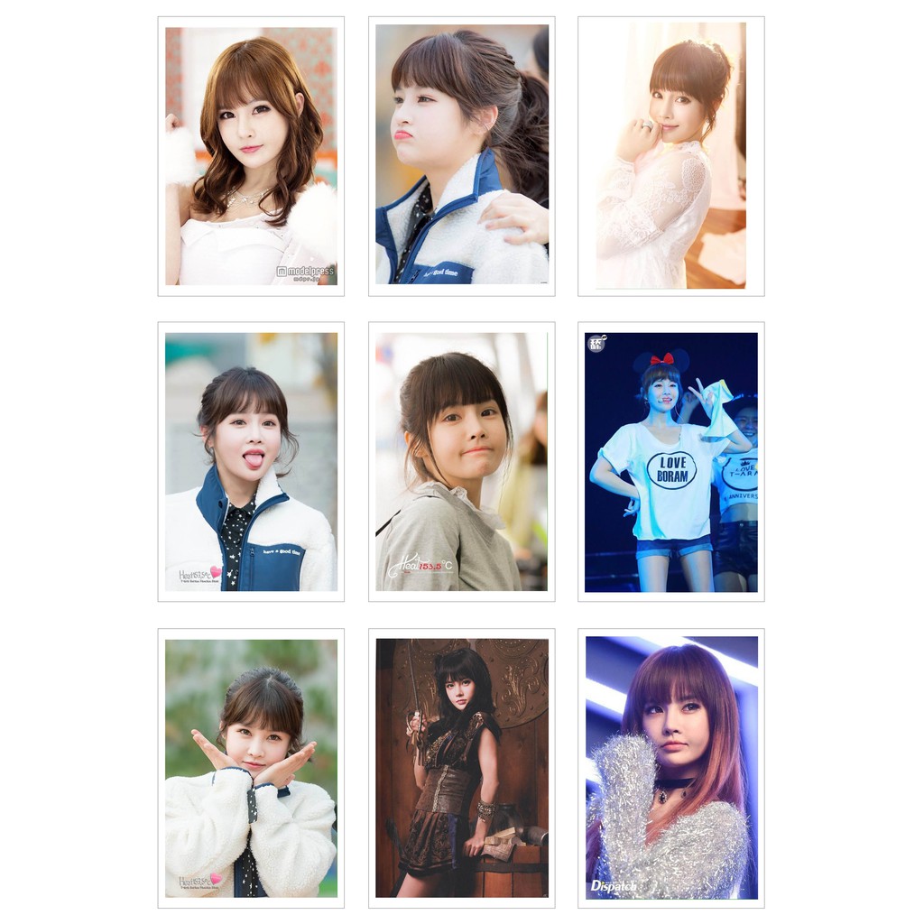 Lomo Card Ảnh BORAM - T-ARA ( 36 ảnh)