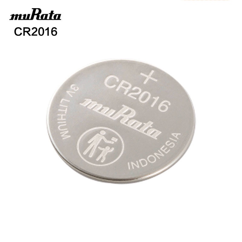 [NK CHÍNH HÃNG] Pin Khuy Cúc Áo MURATA CR2016 3V Lithium dùng cho remote, chìa khóa điện tử ô tô, xe máy, máy tính...