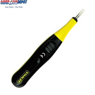Bút thử điện điện tử Stanley 66-133 (Đen vàng) - American Home