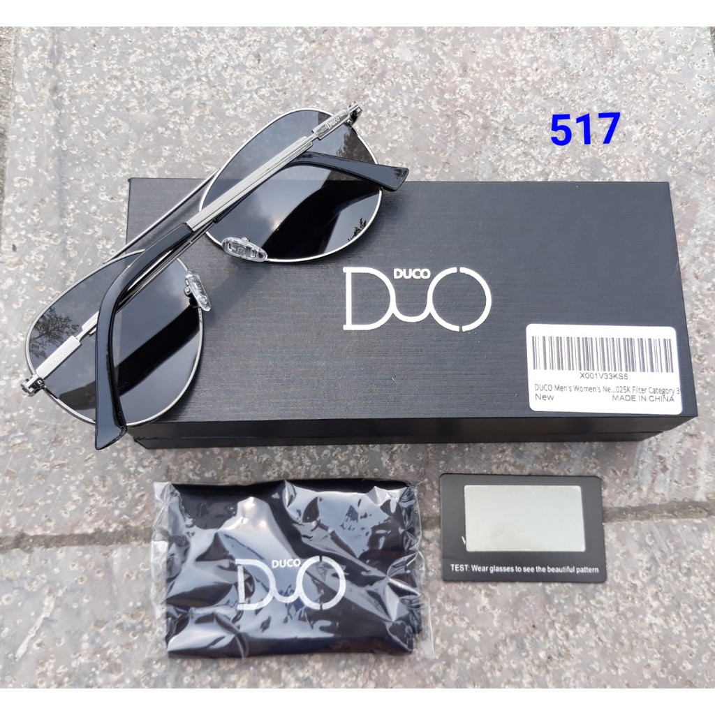 Kính Duco phân cực M517 xách tay Mỹ, full box, có bill chính hãng up ở ảnh cuối | BigBuy360 - bigbuy360.vn