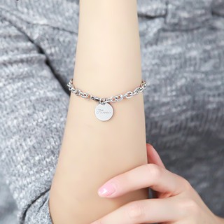 lắc tay mắt xích chất liệu titan sang trọng dễ thương phụ kiện trang sức thời trang hàn quốc - kỳ lân
