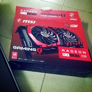 CARD ĐỒ HOẠ MSI RX480 GAMINGX hàng nghé non còn đẹp