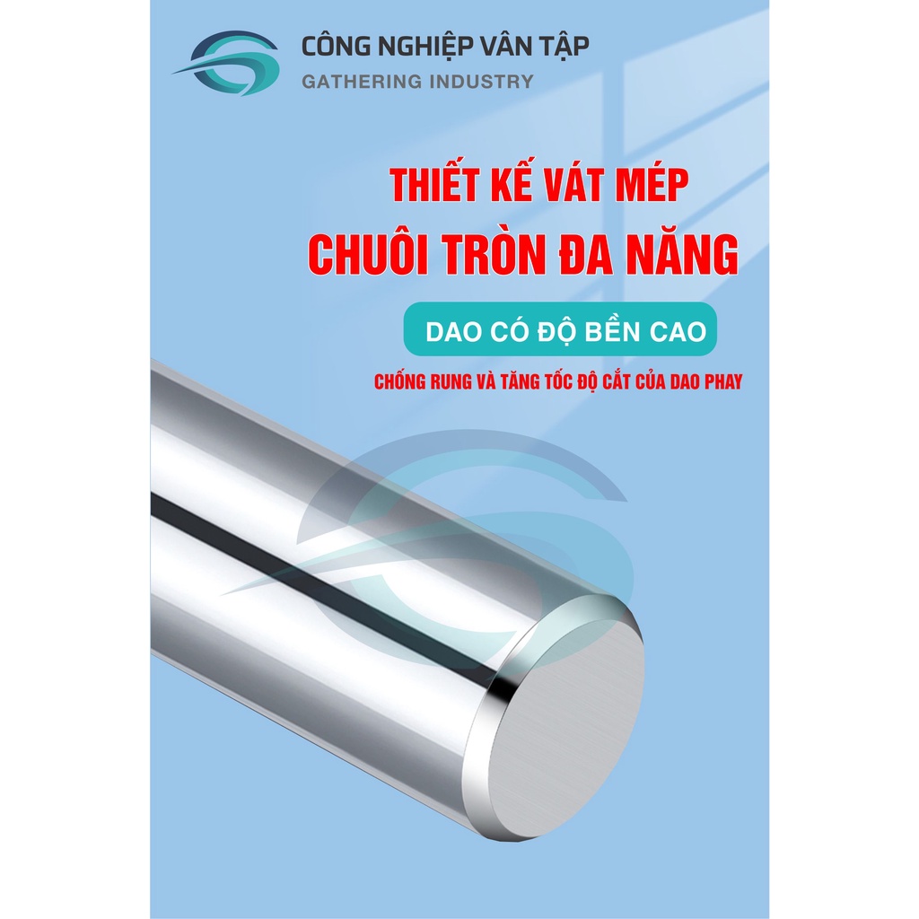 Dao phay ngón gia công nhôm 3 lưỡi độ cứng 55HRC