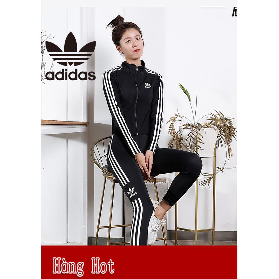 Set Đồ Thể Thao Adidas Thời Trang Năng Động Cho Nữ